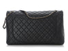 Chanel XXL Black Quilted Calfskin Travel Flap