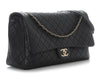 Chanel XXL Black Quilted Calfskin Travel Flap
