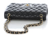Chanel Jumbo Black Quilted Caviar Classic Double Flap