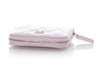 Chanel Light Purple Quilted Caviar Zipped Coin Purse