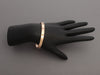 Cartier 18K Rose Gold Multi Stone Rainbow Love Bracelet 17