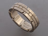 Cartier 18K White Gold Tank Française Ring
