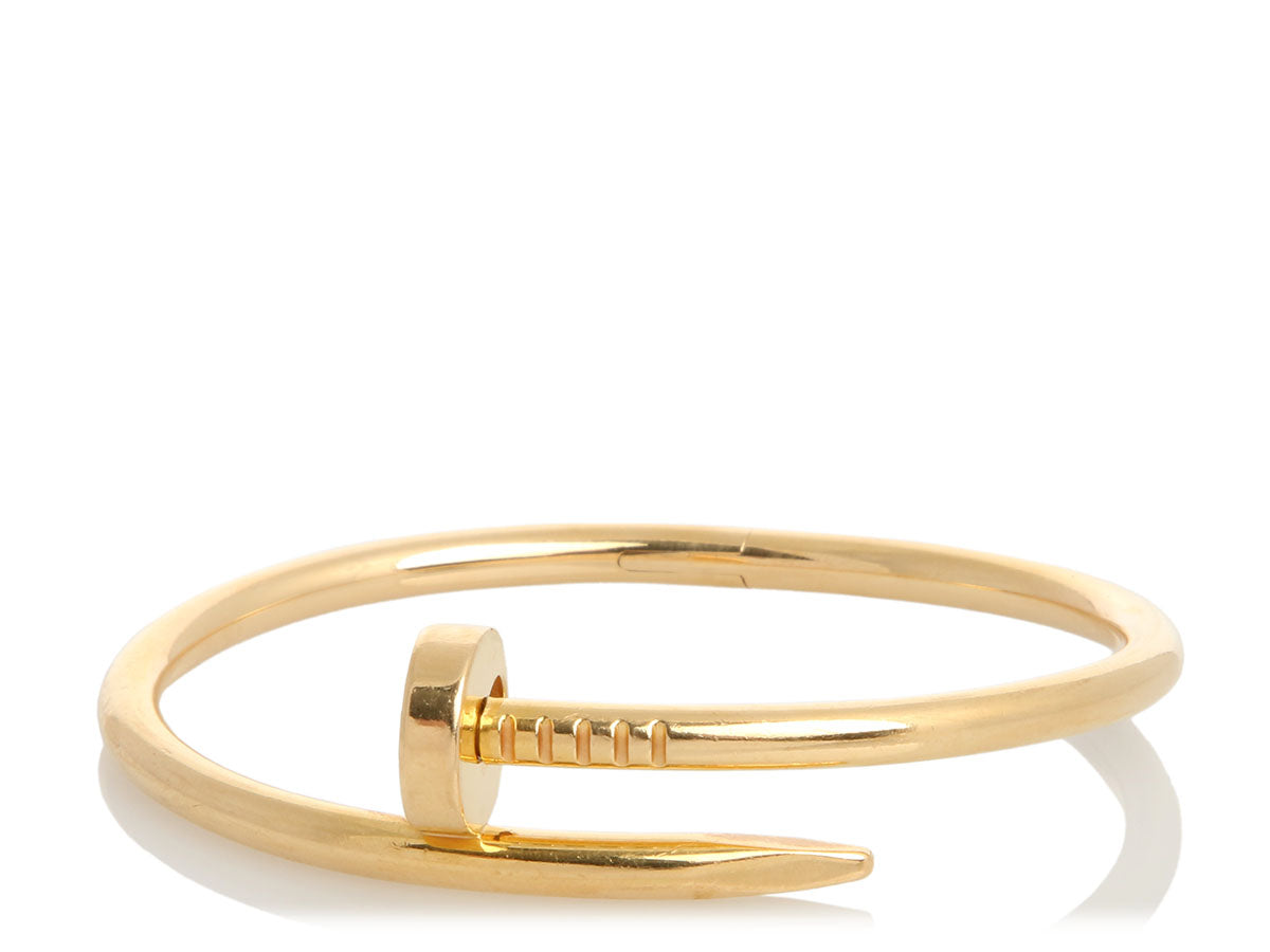 Cartier 18K Yellow Gold Juste un Clou Bracelet