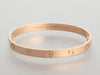 Cartier 18K Rose Gold Classic Love Bracelet 18