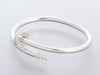 Cartier 18K White Gold Diamond Juste un Clou Bracelet