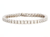 18K White Gold 6.6-Carat Diamond Tennis Bracelet