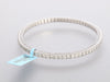 14K White Gold 3.84-Carat Diamond Stretch Bangle