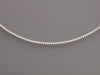 14K White Gold 3.87-Carat Diamond Eternity Necklace