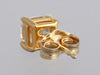 18K Yellow Gold 1.07-Carat Radiant Yellow Diamond Studs