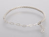 14K White Gold 1-Carat Diamond Bracelet