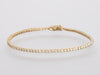 14K Yellow Gold 1-Carat Diamond Tennis Bracelet