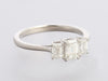 Platinum 1-Carat 3-Stone Diamond Ring