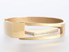 14K Yellow Gold Diamond Contemporary Bracelet