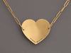 Dinh Van for Cartier Vintage 18K Yellow Gold Heart Necklace