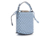Delvaux Mini Azure Calfskin Arsenal Pin Bucket Bag