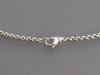 David Yurman Sterling Silver Mélange Diamond Heart Pendant Necklace