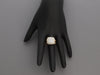 David Yurman 18K Yellow Gold Pavé Diamond Ring