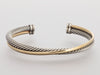 David Yurman Two-Tone Crossover Bracelet