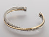 David Yurman Two-Tone Crossover Bracelet