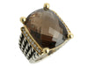 David Yurman Two-Tone Diamond and Smoky Topaz Wheaton Ring