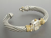 David Yurman Two-Tone Cable Bracelet Watch