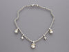 David Yurman Vintage Diamond Mabé Pearl Choker Necklace