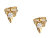 Jade Trau 18K Yellow Gold Diamond Sophie Stud Pierced Earrings