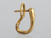 Cartier Vintage 18K Yellow Gold Diamond Earrings