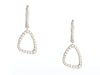 Madison Birks 18K White Gold Diamond Drop Earrings