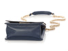 Fendi Small Blue Kan F Chain Shoulder Bag