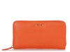 Fendi Orange Ziparound Wallet