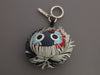 Fendi Leather Fringe Bug Charm