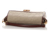 Fendi Beige Jacquard Sardo FF 1974 Baguette