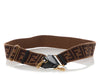 Fendi Fendi Black and Brown FF Strap You