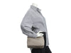 Fendi Vintage Blue and Cream Canvas Zucca Pochette