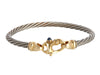 Guy Beard 14K Yellow Gold and Stainless Steel Mariner Bracelet