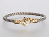 Guy Beard 14K Yellow Gold and Stainless Steel Mariner Bracelet