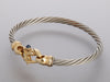 Guy Beard 14K Yellow Gold and Stainless Steel Mariner Bracelet