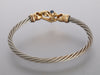 Guy Beard 14K Yellow Gold and Stainless Steel Mariner Bracelet