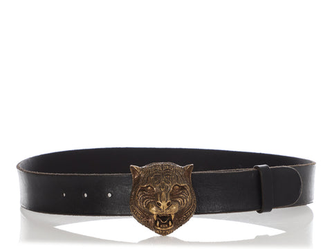 Gucci Brass Feline Belt