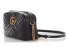 Gucci Small Black GG Marmont Shoulder Bag