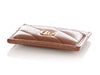 Gucci Brown Matelassé GG Marmont Card Case