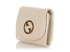 Gucci Medium White Blondie Chain Wallet