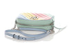 Gucci Small Pastel Diagonal Quilt GG Marmont Camera Bag