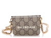 Gucci x Balenciaga Mini Hacker Project Monogram Cash Wallet on Chain