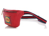 Gucci Small Hibiscus Red Leather Coco Capitan Logo Belt Bag