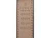 Gucci Taupe GG Marmont Skinny GG Belt