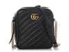 Gucci Black Marmont Vertical Camera Bag