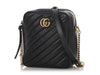 Gucci Black Marmont Vertical Camera Bag