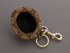 Gucci Brown GG Canvas Hat Bag Charm